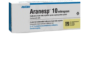 ARANESP 10 MCG/0,4 ML ENJEKSIYONLUK COZELTI ICEREN KULLANIMA HAZIR ENJEKTOR